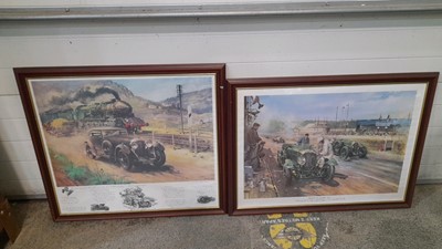 Lot 225 - 2X TERENCE CUNEO FRAMED PRINTS