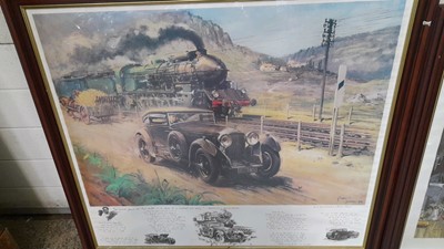 Lot 225 - 2X TERENCE CUNEO FRAMED PRINTS