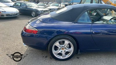 Lot 628 - 2000 PORSCHE 911 C4 CABRIOLET