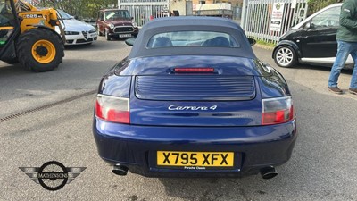 Lot 628 - 2000 PORSCHE 911 C4 CABRIOLET