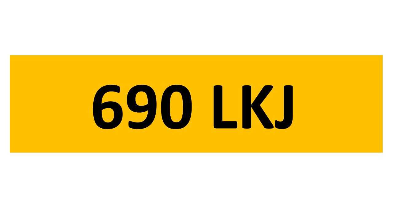 Lot 97 - REGISTRATION ON RETENTION - 690 LKJ