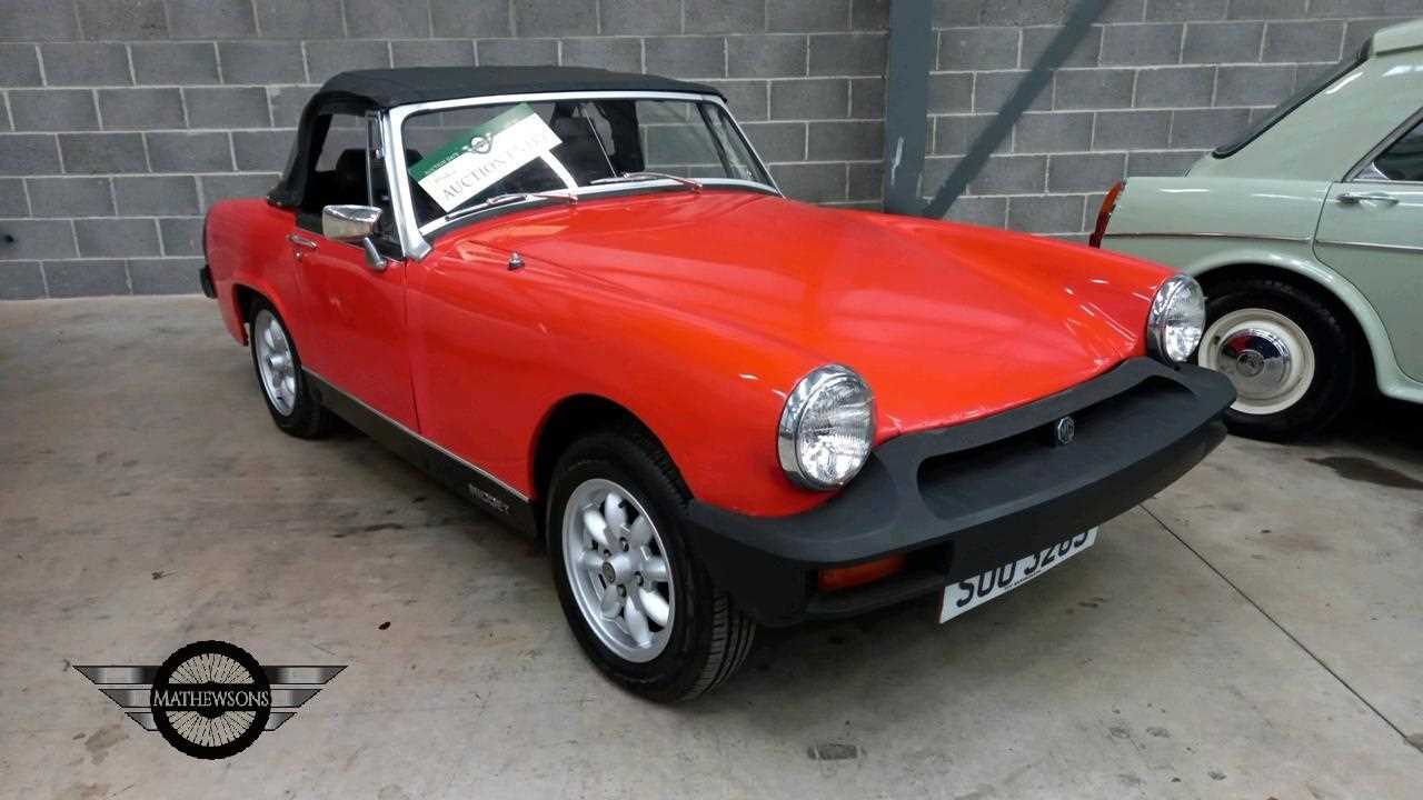 Lot 548 - 1978 MG MIDGET 1500