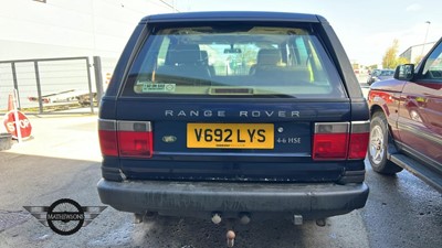 Lot 626 - 1999 LAND ROVER RANGE ROVER HSE AUTO