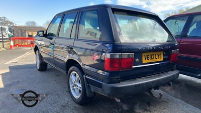 Lot 626 - 1999 LAND ROVER RANGE ROVER HSE AUTO