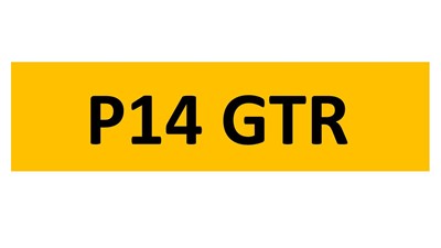 Lot 119-14 - REGISTRATION ON RETENTION - P14 GTR