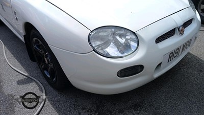 Lot 276 - 1997 MG MGF