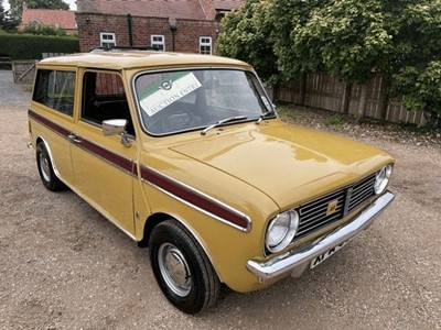 Lot 174 - 1974 MORRIS MINI CLUBMAN