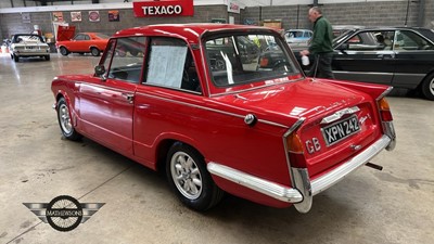 Lot 302 - 1962 TRIUMPH VITESSE