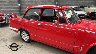 Lot 302 - 1962 TRIUMPH VITESSE