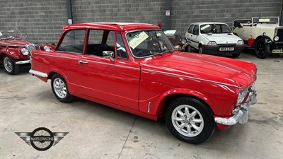 Lot 302 - 1962 TRIUMPH VITESSE