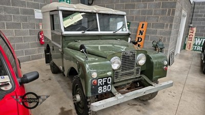 Lot 244 - 1956 LAND ROVER SERIES 1 86 INCH