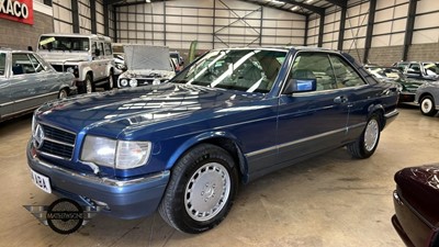 Lot 438 - 1990 MERCEDES 500 SEC AUTO