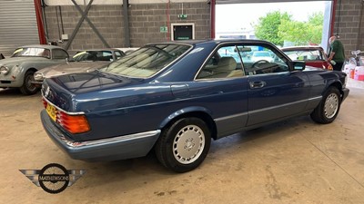 Lot 438 - 1990 MERCEDES 500 SEC AUTO