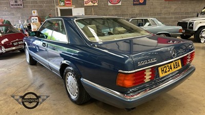 Lot 438 - 1990 MERCEDES 500 SEC AUTO