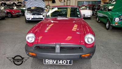 Lot 497 - 1978 MG B GT