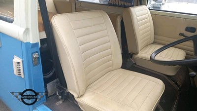 Lot 300 - 1978 VOLKSWAGEN MOTOR CARAVAN