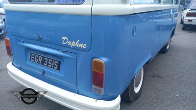 Lot 300 - 1978 VOLKSWAGEN MOTOR CARAVAN