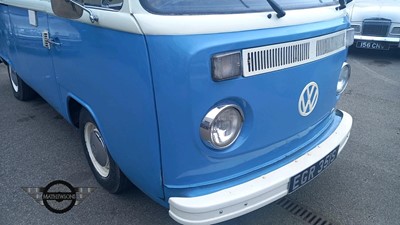 Lot 300 - 1978 VOLKSWAGEN MOTOR CARAVAN