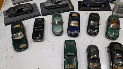 Lot 354 - BOX OF ASSORTED ASTON MARTIN MODELS