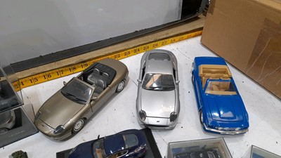 Lot 354 - BOX OF ASSORTED ASTON MARTIN MODELS