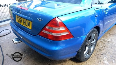 Lot 480 - 2001 MERCEDES SLK 320 AUTO