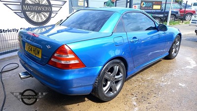 Lot 480 - 2001 MERCEDES SLK 320 AUTO