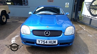 Lot 480 - 2001 MERCEDES SLK 320 AUTO