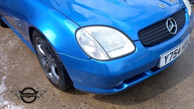 Lot 480 - 2001 MERCEDES SLK 320 AUTO