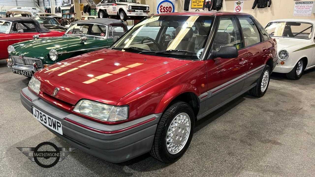 Grey Rover 214 Lot 6 - 1991 ROVER 214 GSI