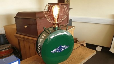 Lot 181 - MORGAN PETROL CAN LAMP - PROCEEDS TO CHARITY