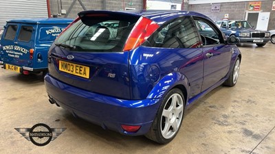 Lot 323 - 2003 FORD FOCUS RS