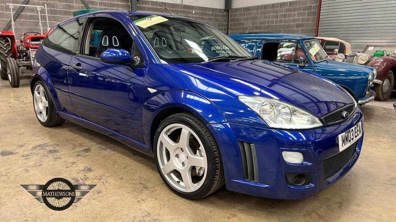 Lot 323 - 2003 FORD FOCUS RS