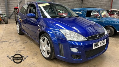 Lot 323 - 2003 FORD FOCUS RS