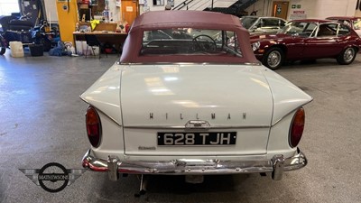 Lot 124 - 1963 HILLMAN SUPER MINX