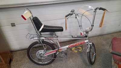 Lot 307 - RALEIGH CHOPPER SILVER EDITION  MK2