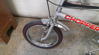 Lot 307 - RALEIGH CHOPPER SILVER EDITION  MK2
