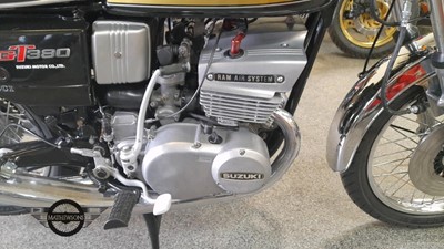 Lot 210 - 1975 SUZUKI GT380