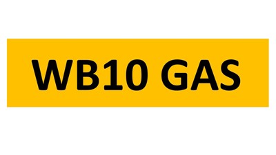 Lot 133-14 - REGISTRATION ON RETENTION - WB10 GAS