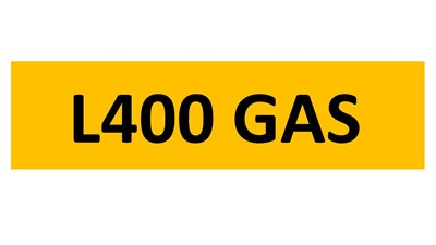 Lot 134-14 - REGISTRATION ON RETENTION - L400 GAS