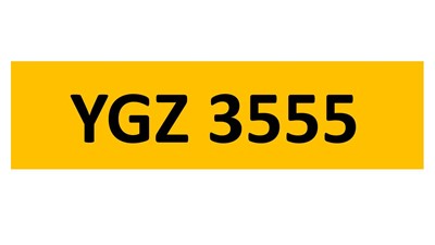 Lot 141-14 - REGISTRATION ON RETENTION - YGZ 3555