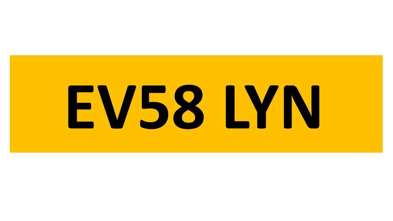 Lot 148 - REGISTRATION ON RETENTION - EV58 LYN