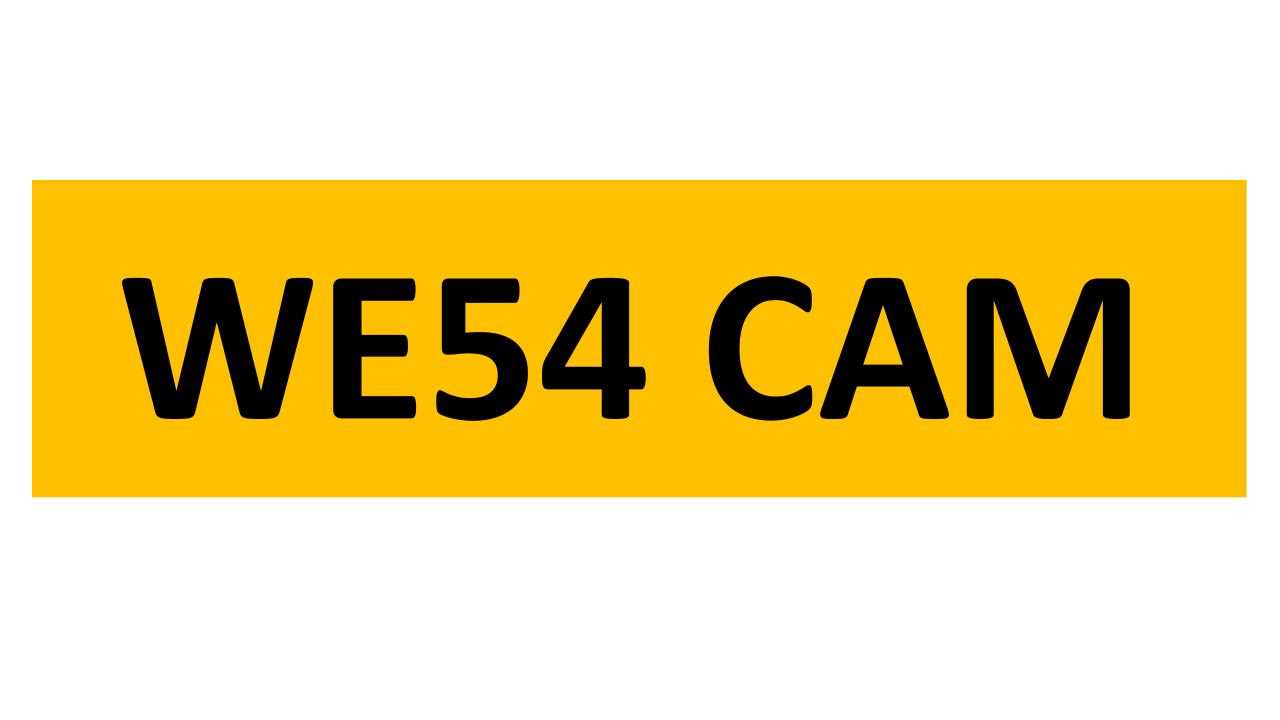 Lot 150 - REGISTRATION ON RETENTION - WE54 CAM