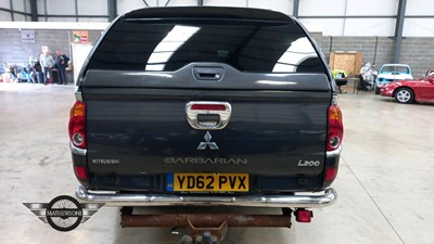 Lot 8 - 2012 MITSUBISHI L200 BARBARIAN LB DCB DI