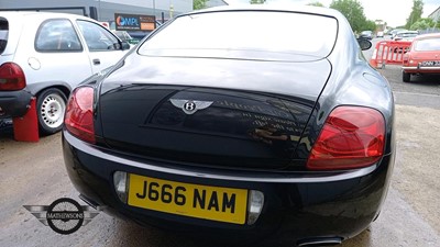 Lot 32 - 2007 BENTLEY CONTINENTAL GT AUTO