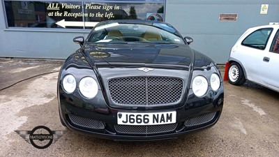 Lot 32 - 2007 BENTLEY CONTINENTAL GT AUTO