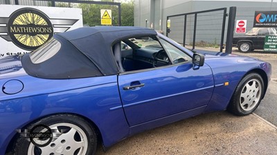 Lot 60 - 1992 PORSCHE 944 S2 CABRIO