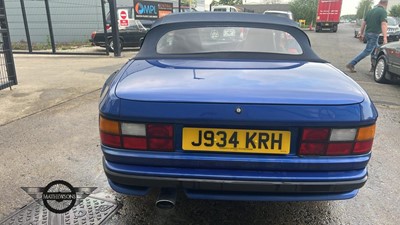 Lot 60 - 1992 PORSCHE 944 S2 CABRIO