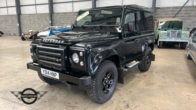 Lot 110 - 2014 LAND ROVER DEFENDER 90 XS HARD TOP T