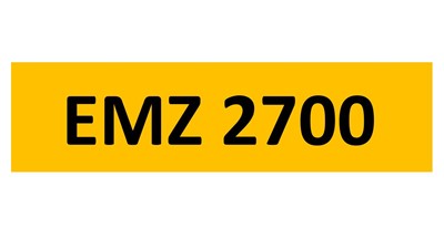 Lot 153-14 - REGISTRATION ON RETENTION - EMZ 2700