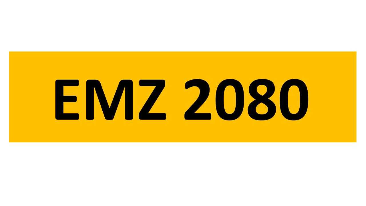 Lot 154 - REGISTRATION ON RETENTION - EMZ 2080